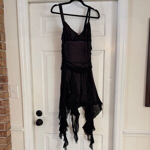 Kimchi Blue (Urban Outfitters) Asymmetrical Black Dress